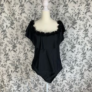 Brand New SHEIN Plus Black Swimsuit